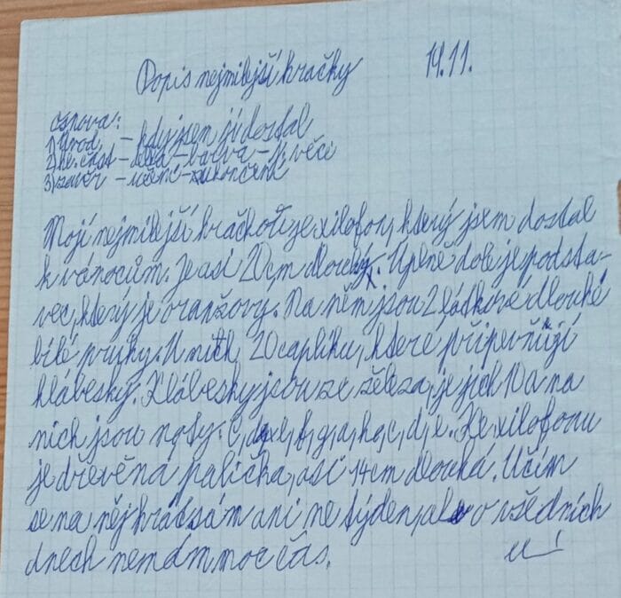 tomas choura skolni ukol